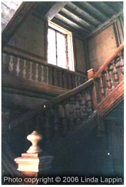 Staircase of  Prieuré at Fontainebleau